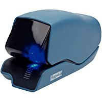 Esselte Leitz 5025e Rapid - Grapadora eléctrica (plástico y metal)- color azul